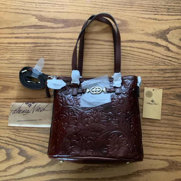 Patricia Nash Bags Nwt Patricia Nash Lundy Totecrossbody Purse Poshmark